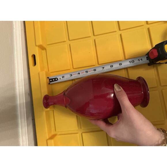 Bleu d'Argile Set of 3 Red Pottery Vases Made in France - Picture 9 of 9